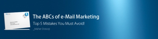 ABCs of e-Mail Marketing: Top 5 Mistakes You Must Avoid